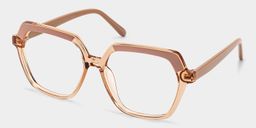 Norah Braun Geometrisch Brille3