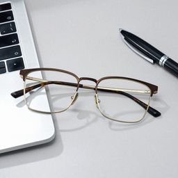 Cole Braun Browline Brille1