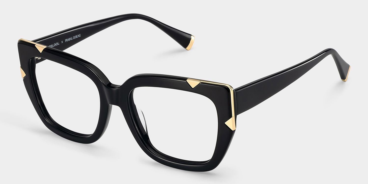 Grace Schwarz Cateye Brille3