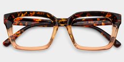 Grover Tortoise Rechteckig Brille1