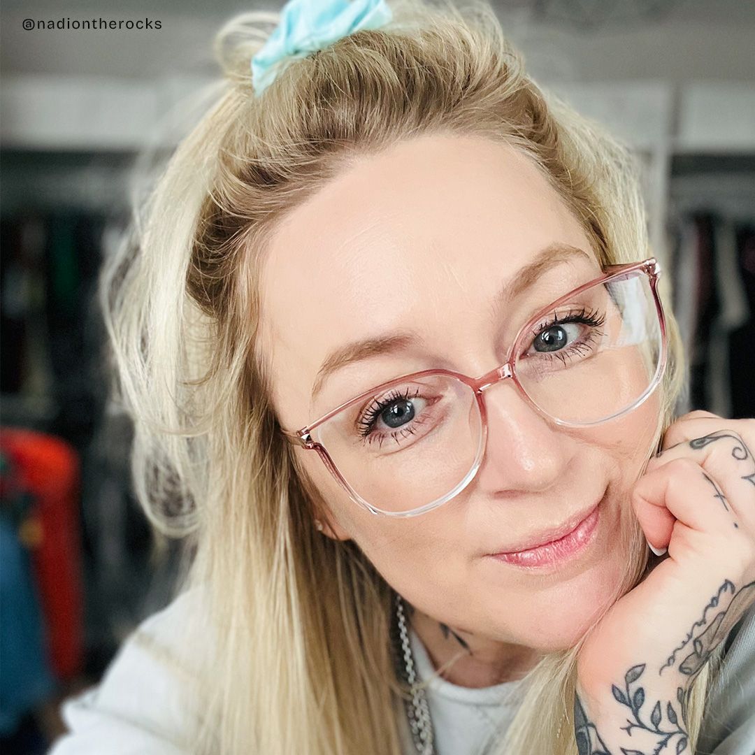 Walden Rosa Cateye Brille9
