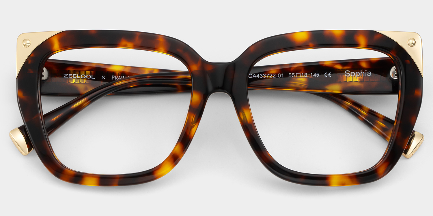 Übergroße tortoise Cat-Eyes mit Mittelmeer-Charme.2