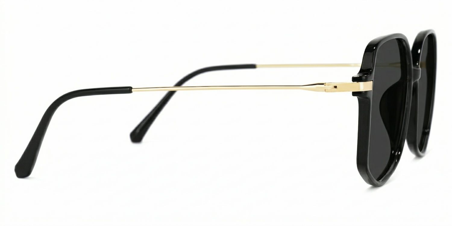 Payton Tr90 Schwarz Geometric Sonnenbrille | ZEELOOL3