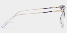 Jacqui Lila-Grün Quadratisch Brille6