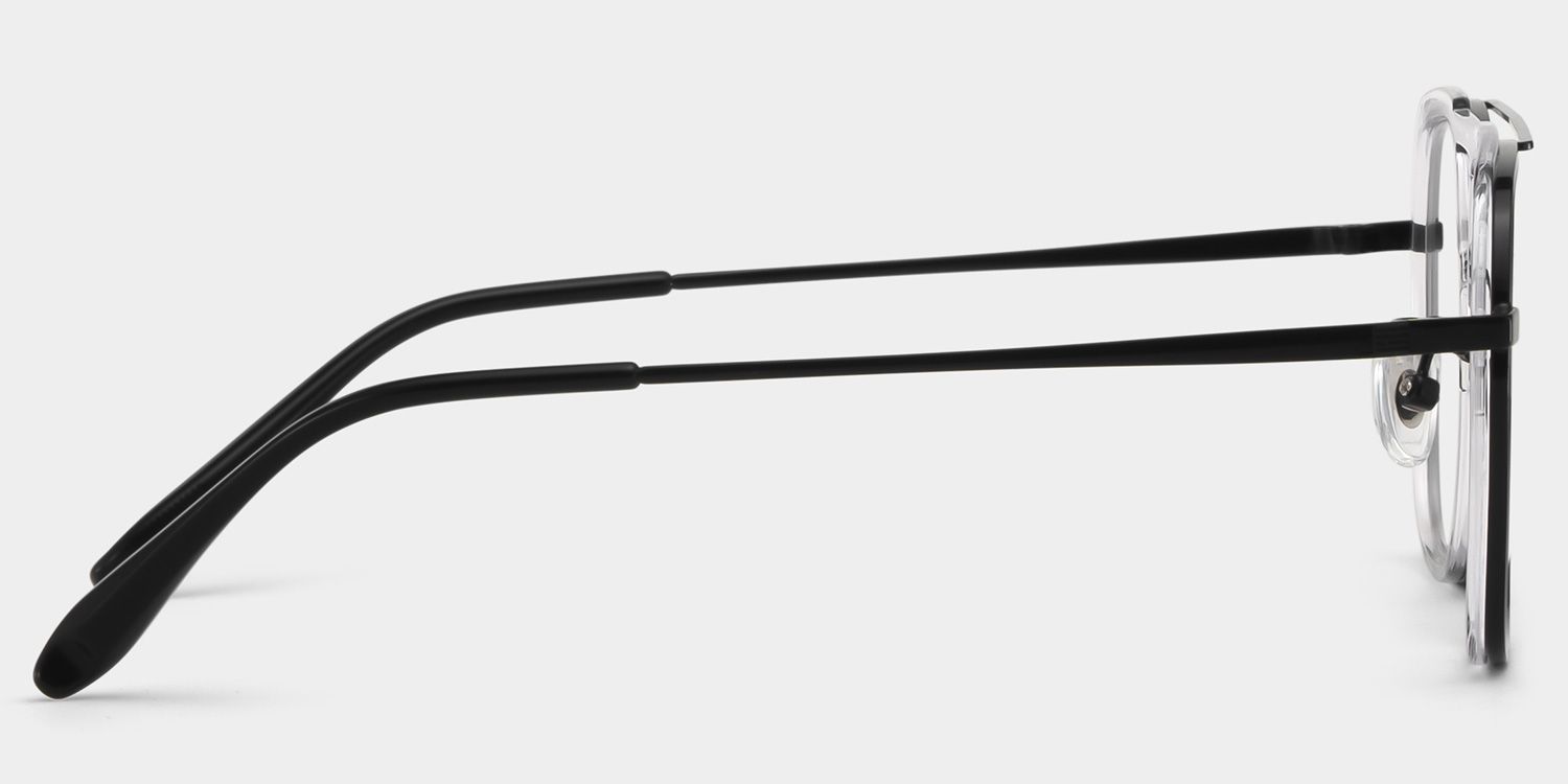 Ella Schwarz Pilot Brille5