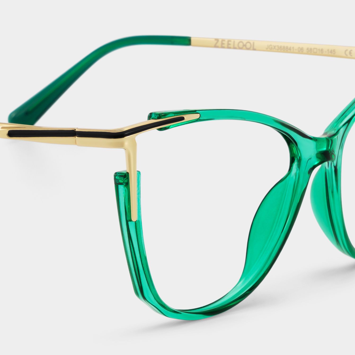 Pace Grün Cateye Brille5