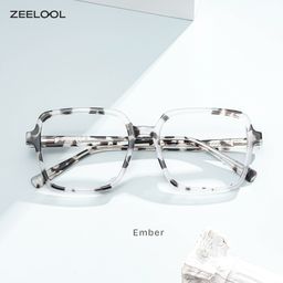 Ember Tortoise Quadratisch Brille1