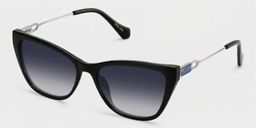 Celeste Schwarz Cateye Sonnenbrille3