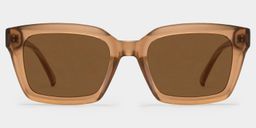 Marley Braun Rechteckig Sonnenbrille0