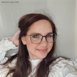 Mander Schwarz-Lila Quadratisch Brille8