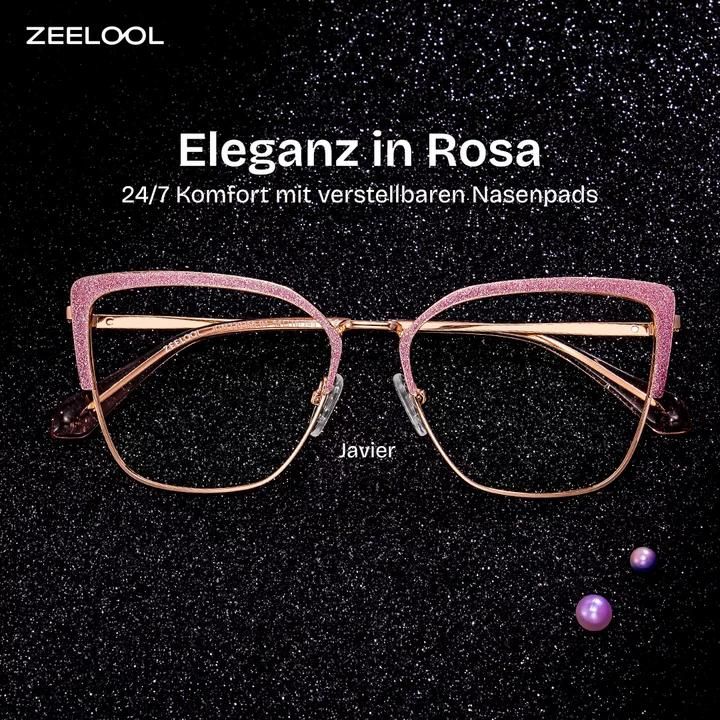 Javier Rosa Rechteckig Brille0