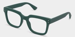 Liizbeett Grün Quadratisch Brille3