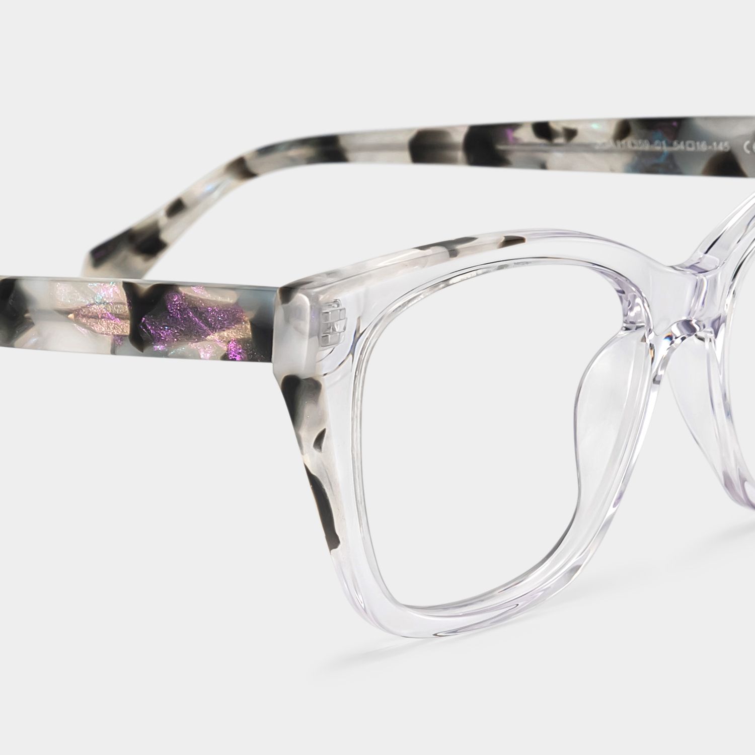 Maple Klar Schmetterling Brille5