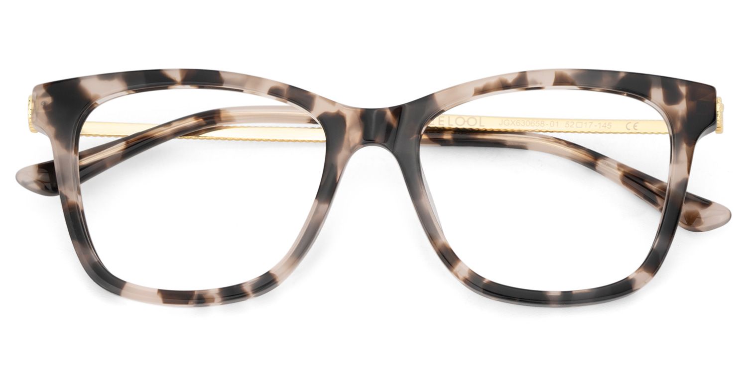 Vibert Tortoise Rechteckig Brille1