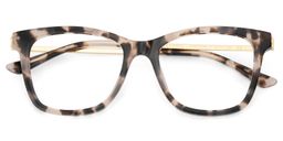 Vibert Tortoise Rechteckig Brille1