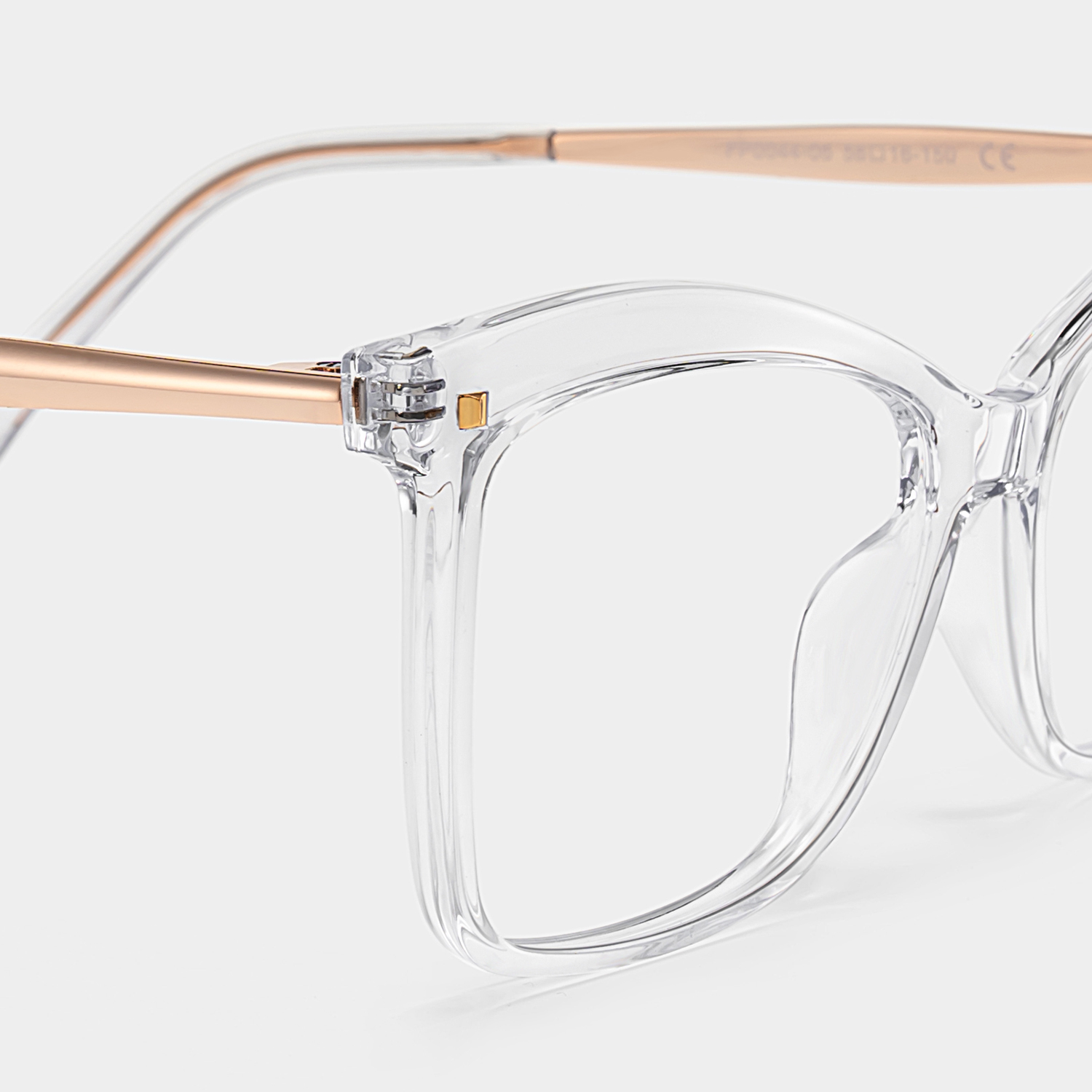 Isaebella Kristall Schmetterling-Form Brille4