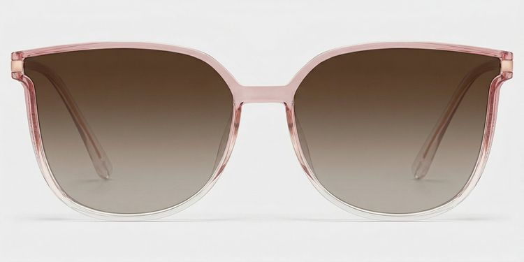 Walden Rosa Quadratisch Sonnenbrille