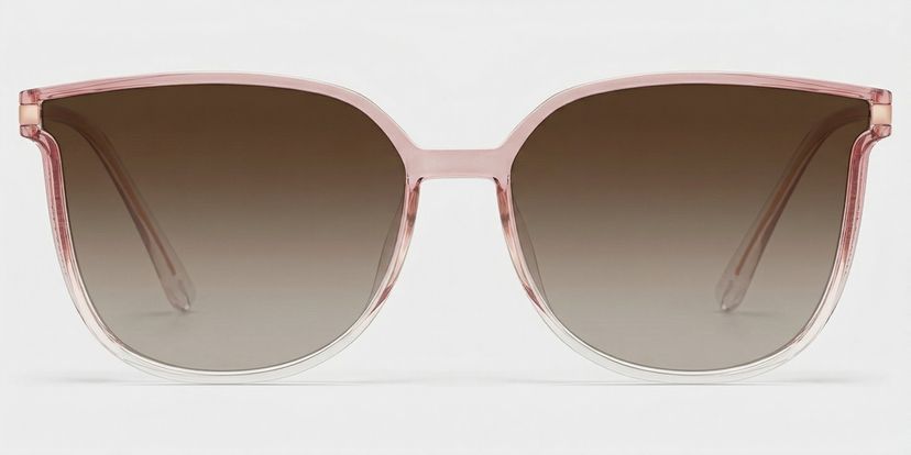 Walden Rosa Quadratisch Sonnenbrille
