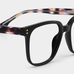 Donnalyn Schwarz Quadratisch Brille5