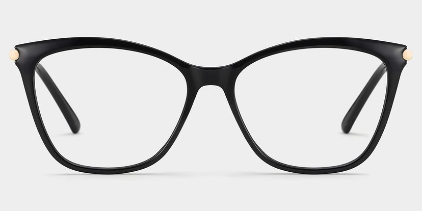 Emma Schwarz Quadratisch Brille