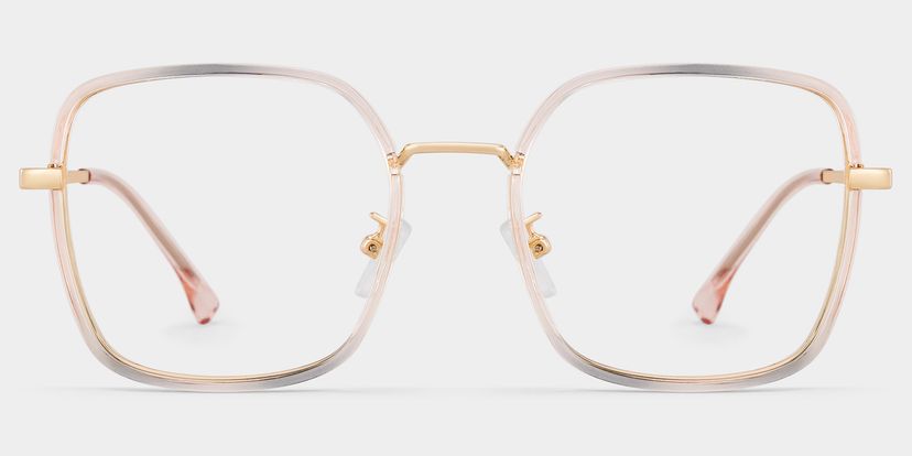 Kelby Rosa-Blau Quadratisch Brille