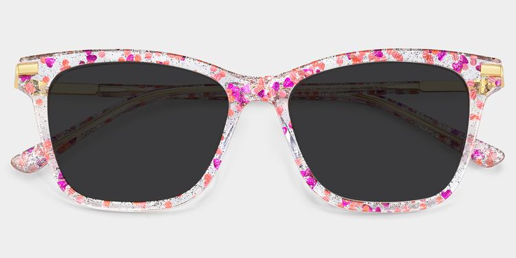 Eliot Rosa Rechteckig Brille