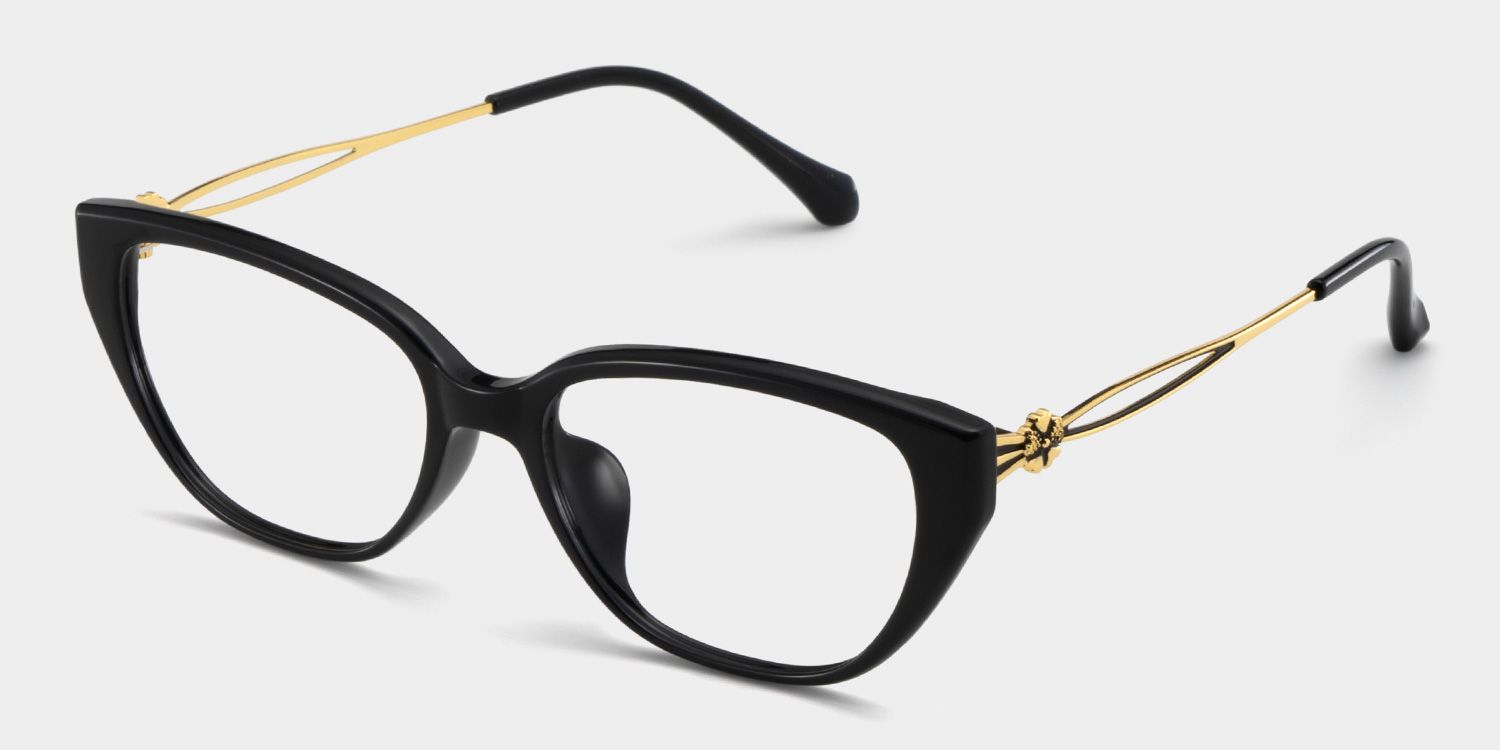 Anna Schwarz Schmetterling Brille5