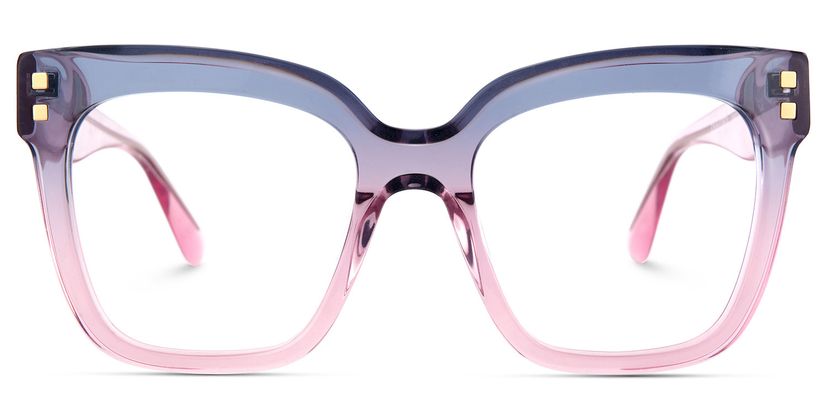 Minguela Grau-Rosa Quadratisch Brille