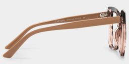 Eboney Tortoise Quadratisch Brille4