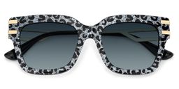 Lidia Grau-Leo Quadratisch Sonnenbrille1