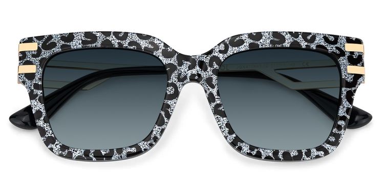 Lidia Grau-Leo Quadratisch Sonnenbrille