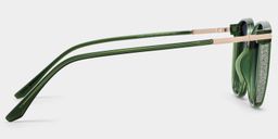 Walden Dunkelgrün Cateye Brille3