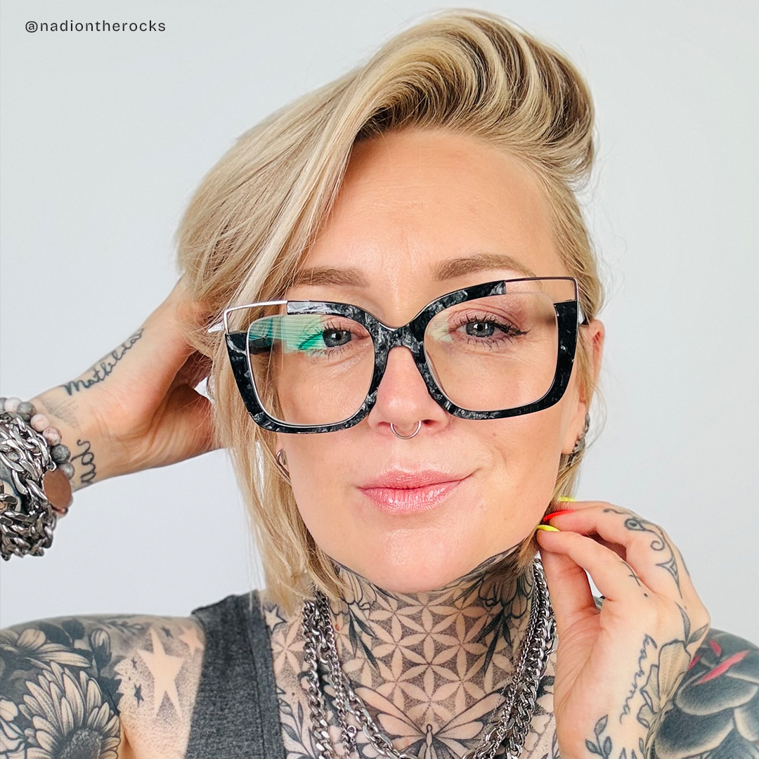 Dortch Schwarz Quadratisch Acetat Brille7