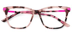 Eliot Rosa-Tortoise Rechteckig Brille2