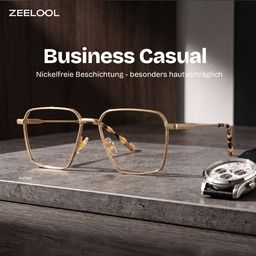 Ashley Braun Quadratisch Brille0