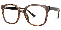 Siner Tortoise Quadratisch Brille2