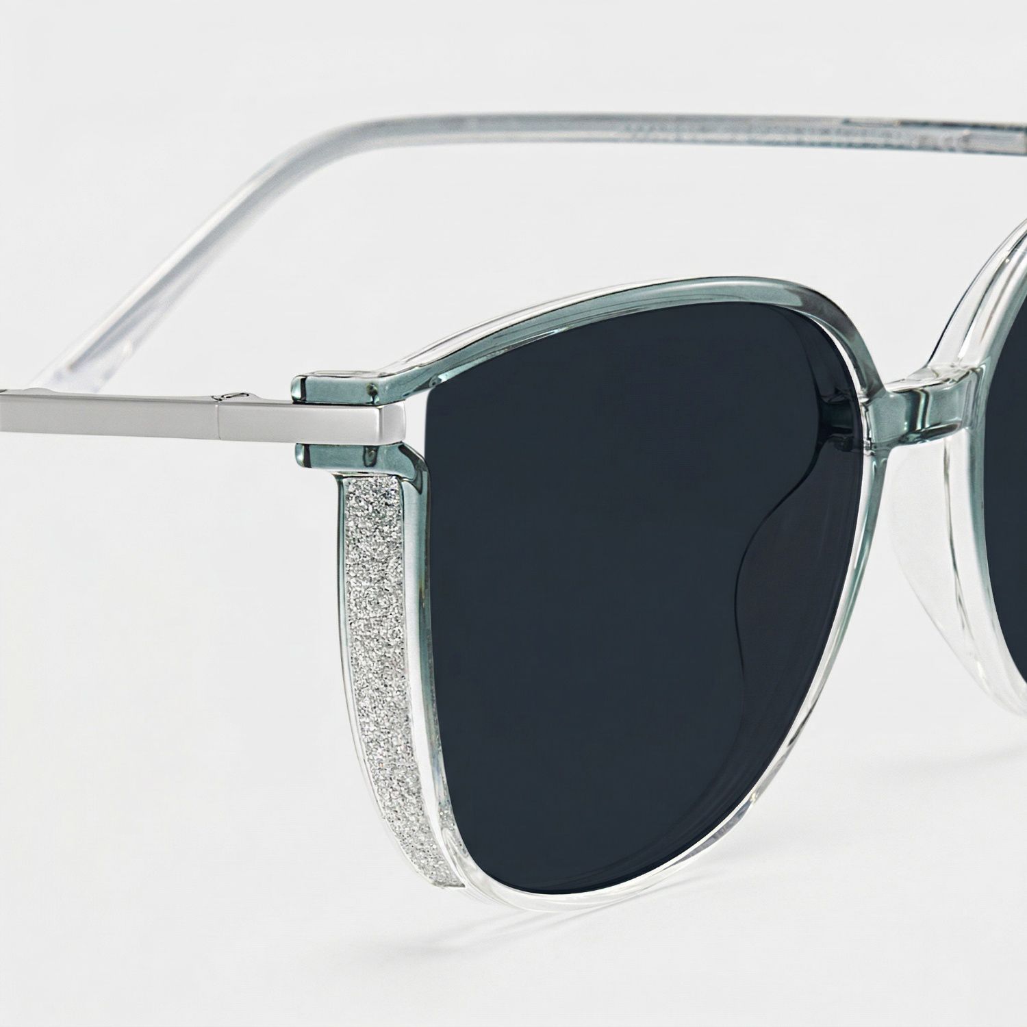 Walden Graugrün Square Polarisierte Sonnenbrille zum Autofahren | ZEELOOL4