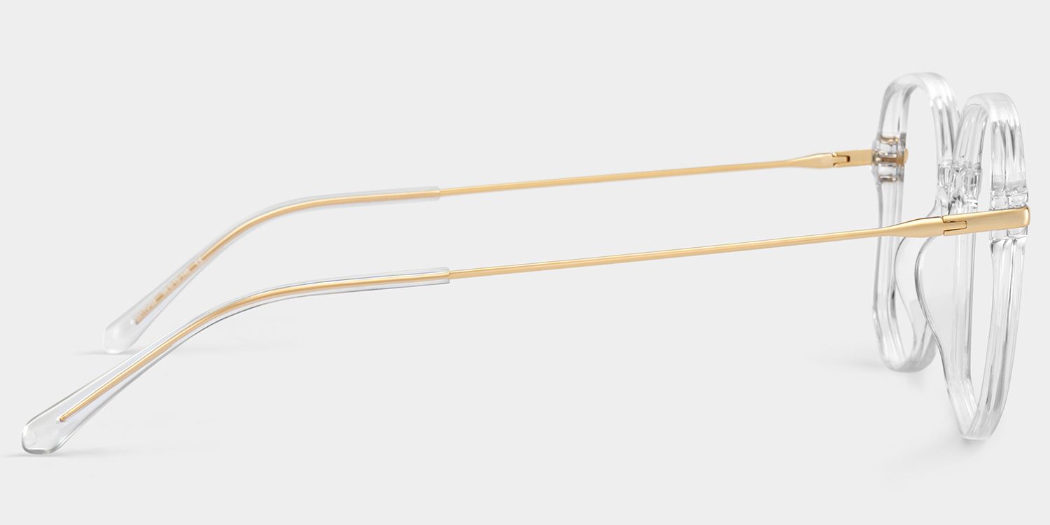 Payton Klar Geometrisch Brille3