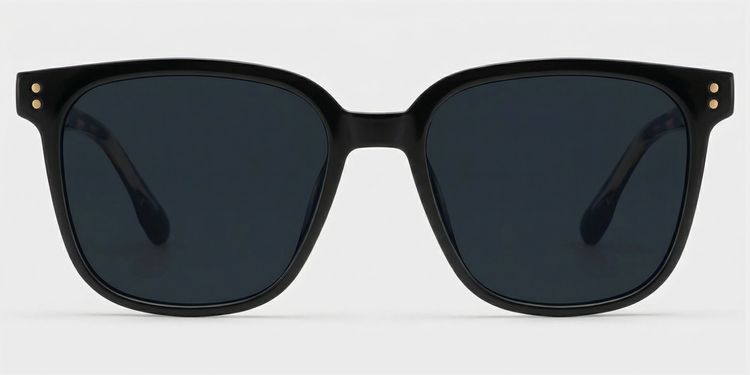Donnalyn Schwarz Quadratisch Sonnenbrille