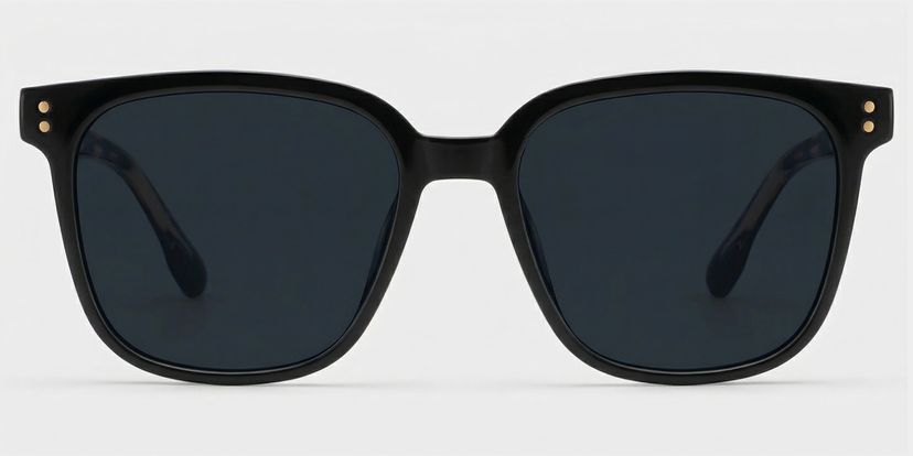 Donnalyn Schwarz Quadratisch Sonnenbrille
