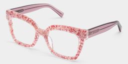 Renata Rosa Quadratisch Brille4