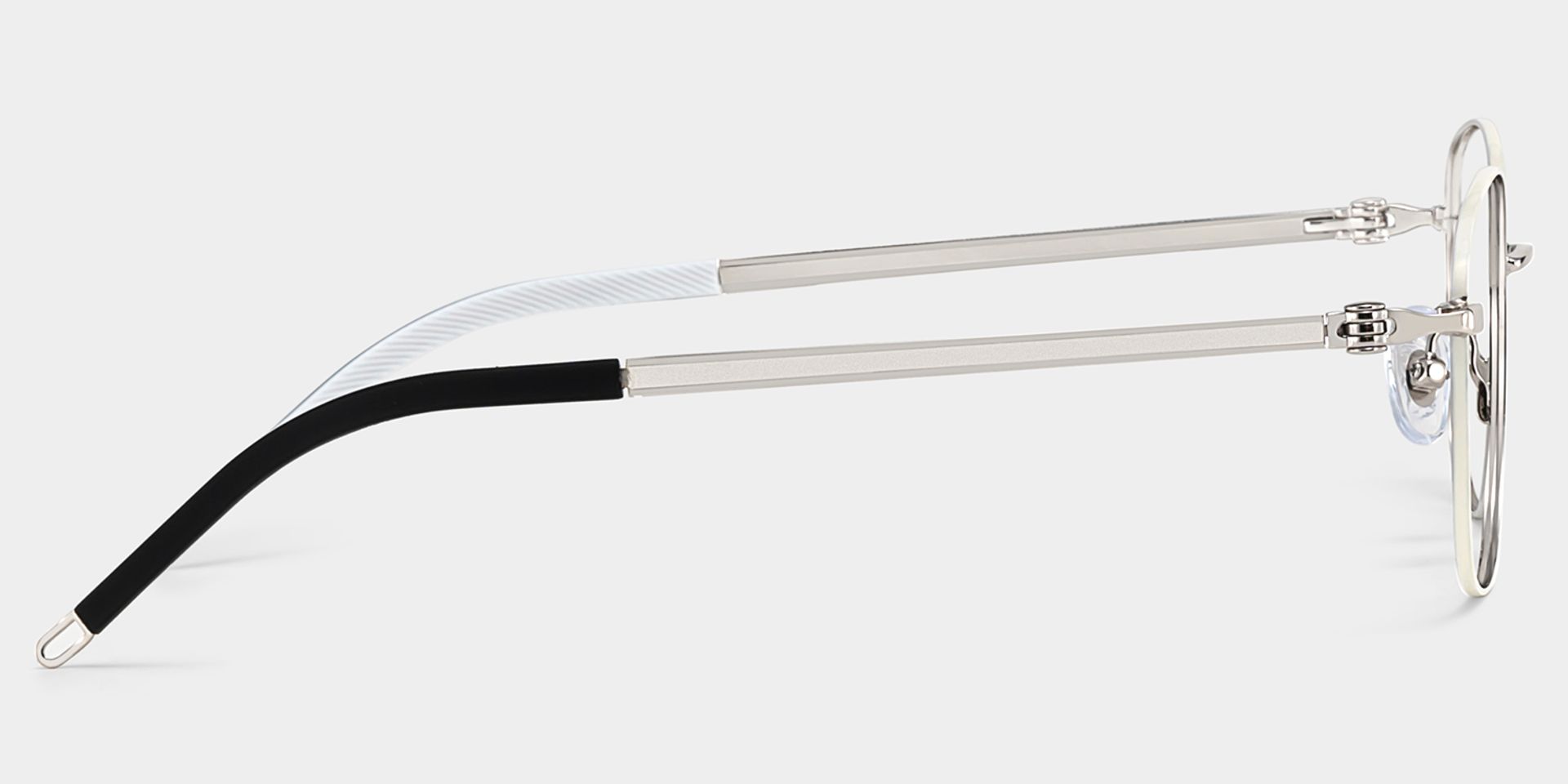 Tianna Weiß Rechteckig Brille5