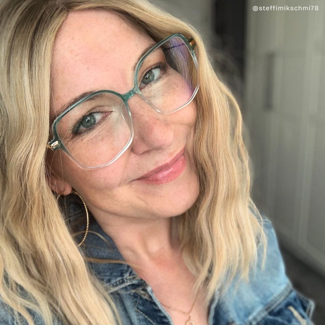 Payton Grün Geometrisch Brille7