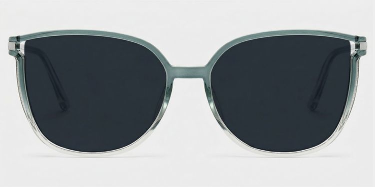 Walden Graugrün Quadratisch Sonnenbrille