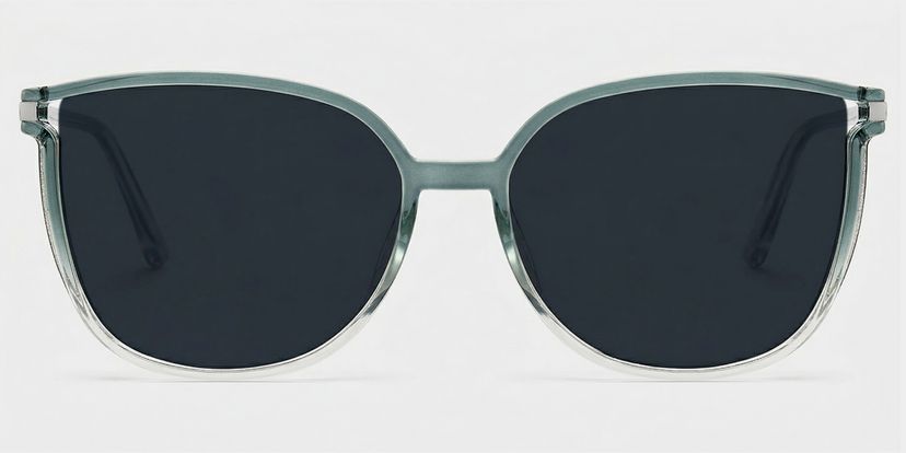 Walden Graugrün Quadratisch Sonnenbrille