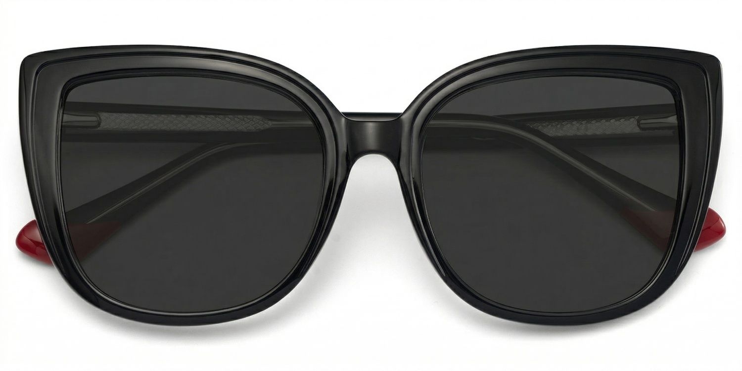 Fenn Tr90 Schwarz Sonnenbrille | ZEELOOL1