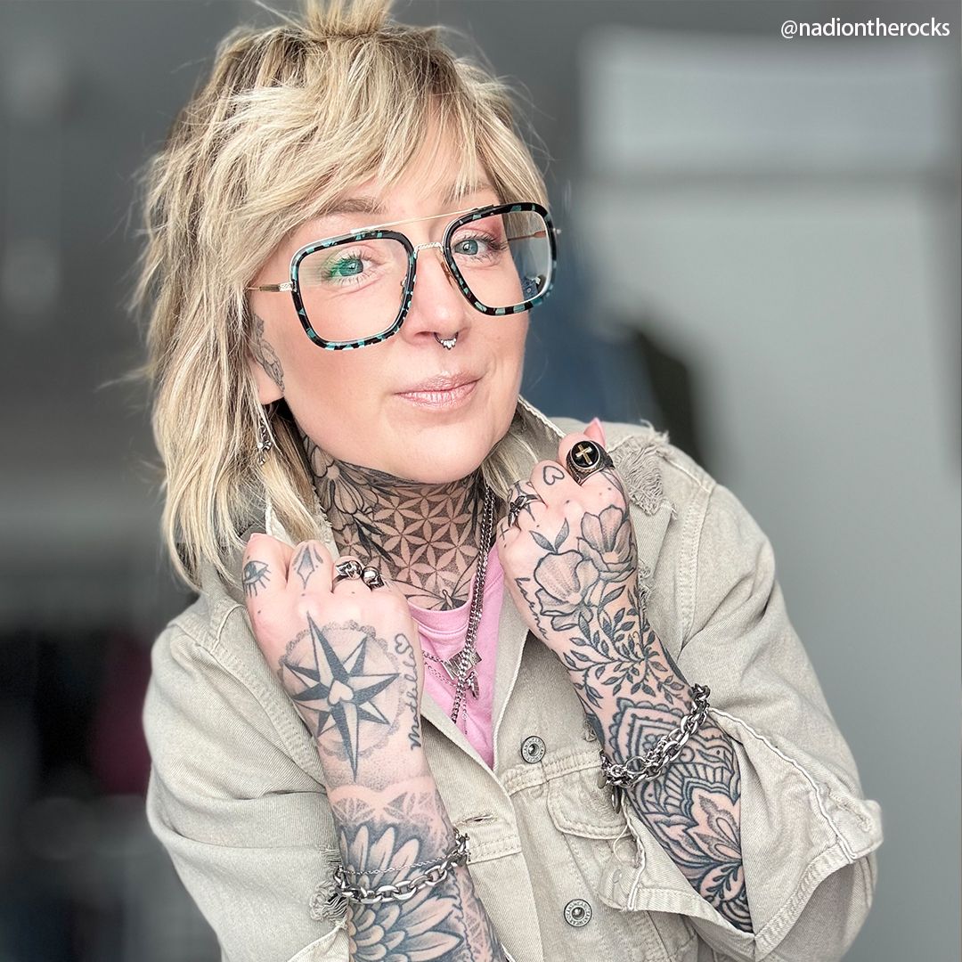 Gifford Blau Pilot  Gemischte-Materialien Brille7