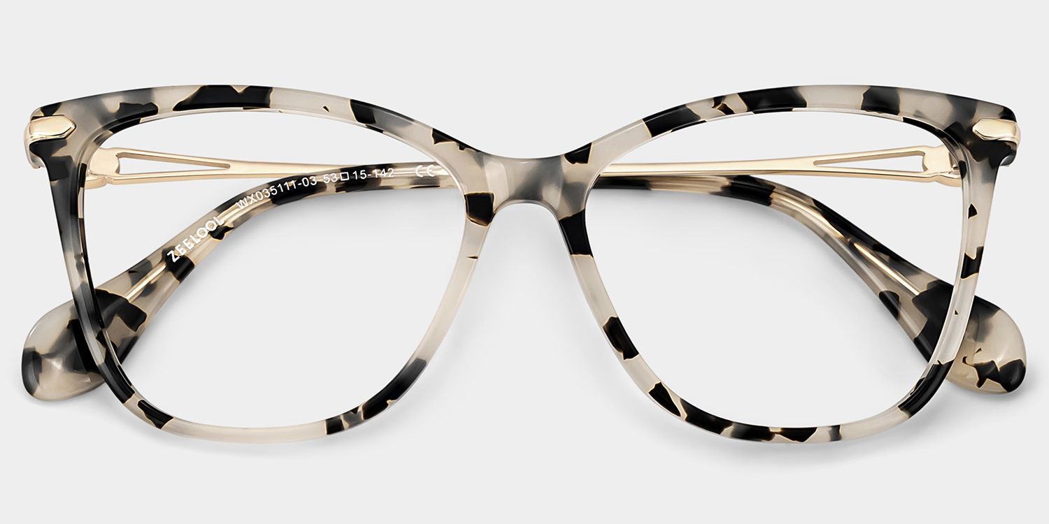 Westley Tortoise Schmetterling-Form Brillen1