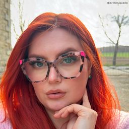 Kira Rosa-Tortoise Schmetterling Brille7