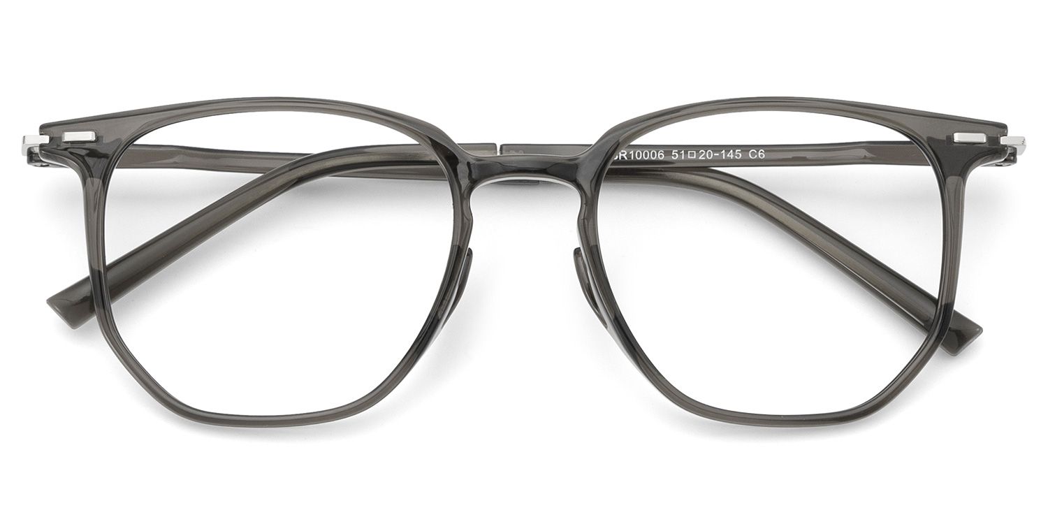 Isla Grau Geometrisch Brille2